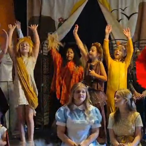Theatergruppe "der Zauberer von Oz"